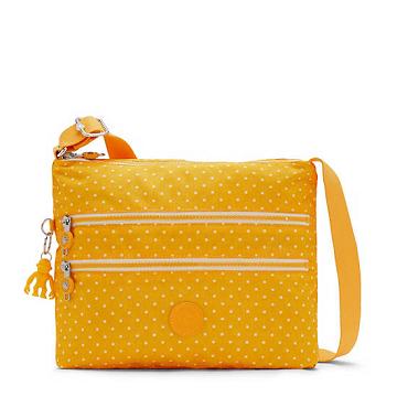 Kipling Alvar Printed Crossbody Taske Gul | DK 1072KO